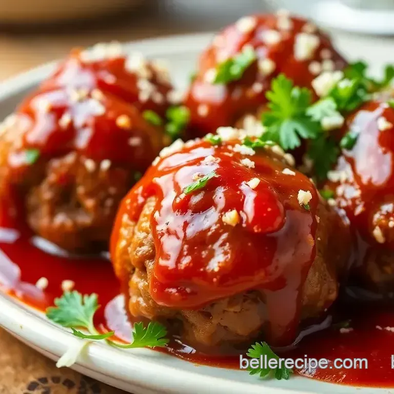 Sweet BBQ Baked Meatballs: A Tangy Twist on a Classic Comfort Dish