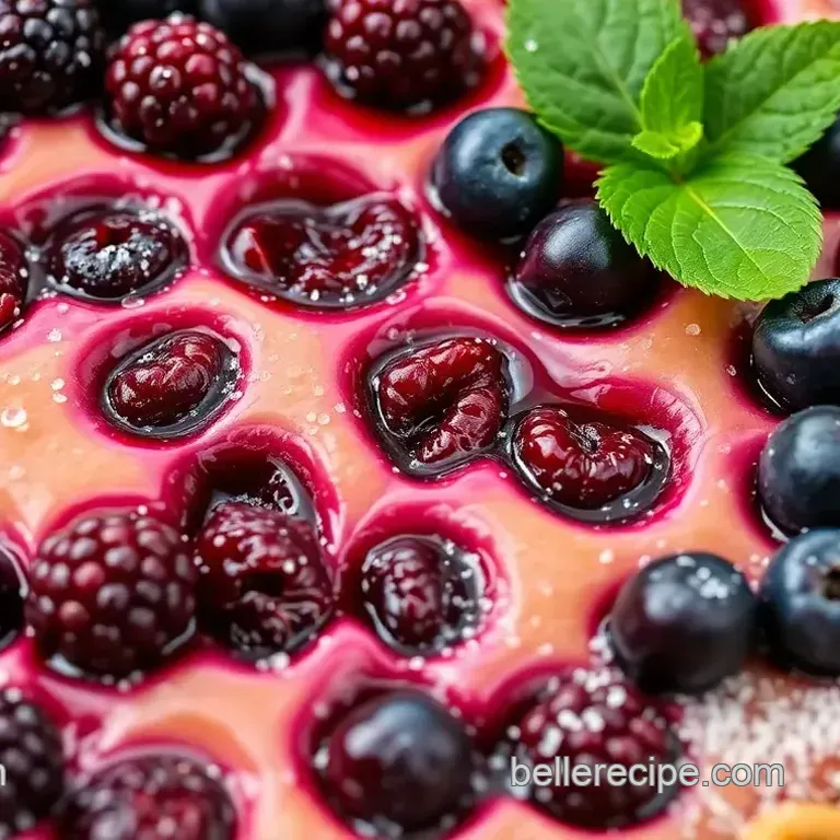 Baking Goumi Berry Pie - Sweet & Simple Delight