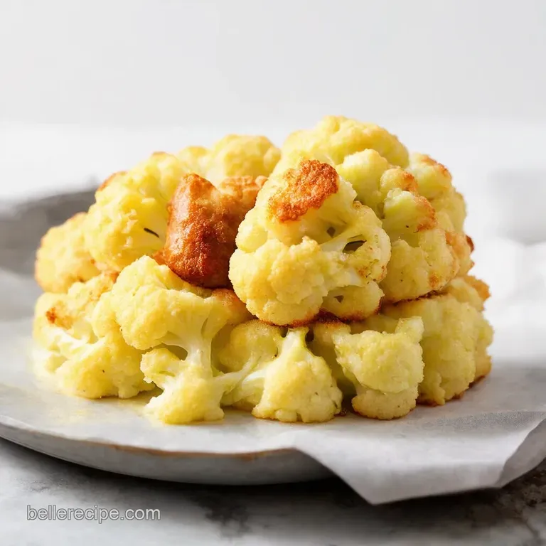 Bangers & Mash Cauliflower Bites: Air Fryer Comfort Food