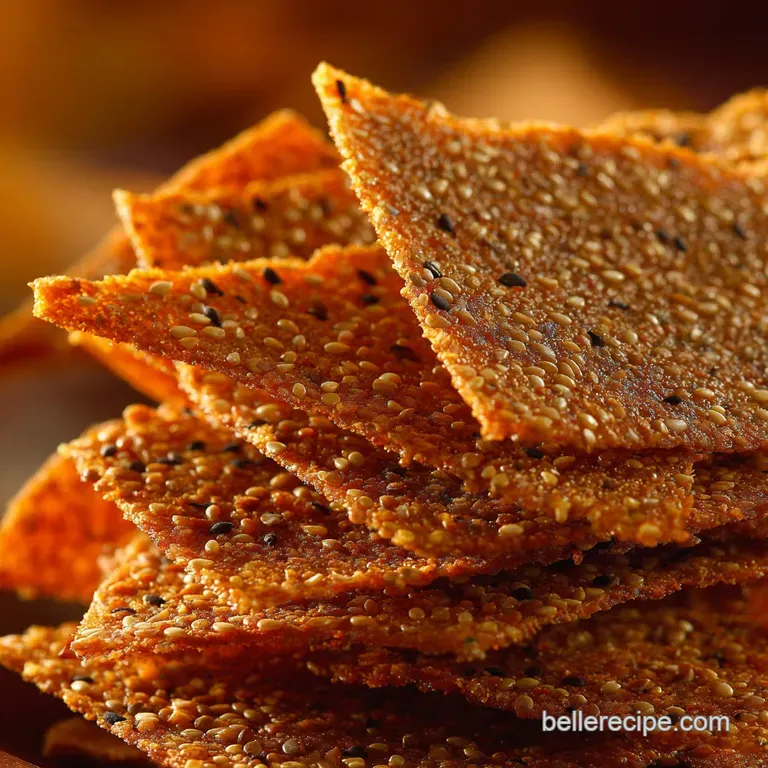 Bariatric Seed Recipe: Savory High-Protein Crunch Wafers presentation