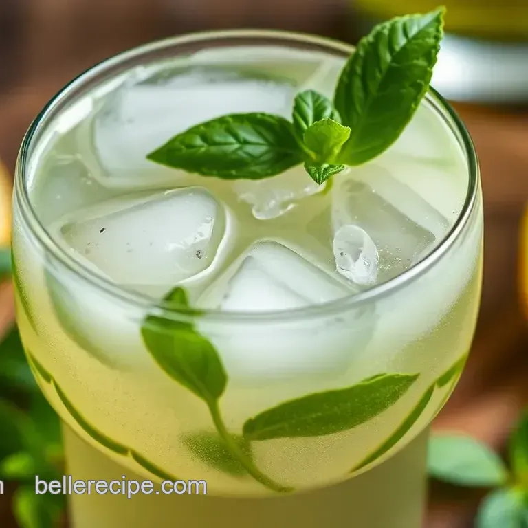 Basil-Infused Summer Spritz