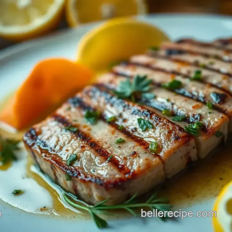 Beautifully Grilled Tuna Steaks with Zesty Marinade