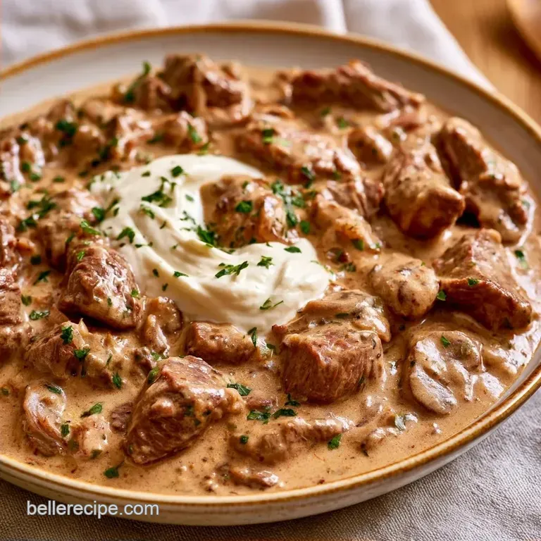 Beef Stroganoff in 30 Minutes
