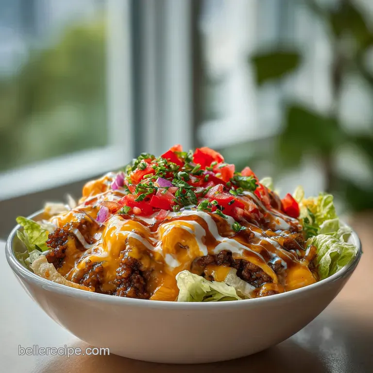 Big Mac Bowl Recipe