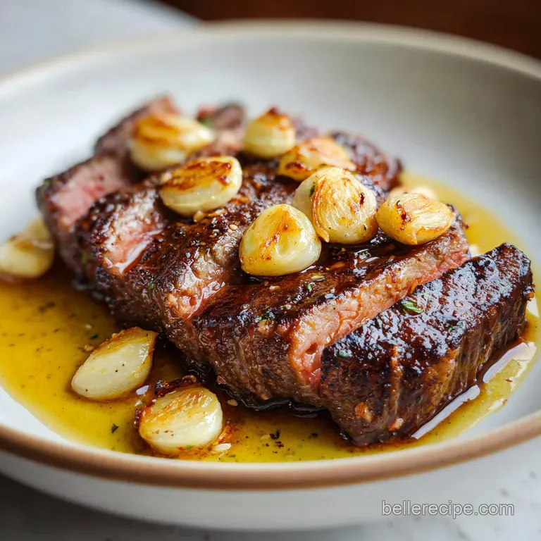 Blade Steak Recipe with Garlic: Pan-Seared and Buttery
