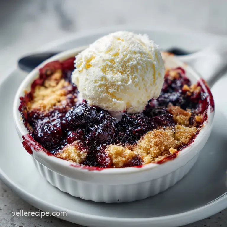Blueberry Dump Cake: Golden and Buttery