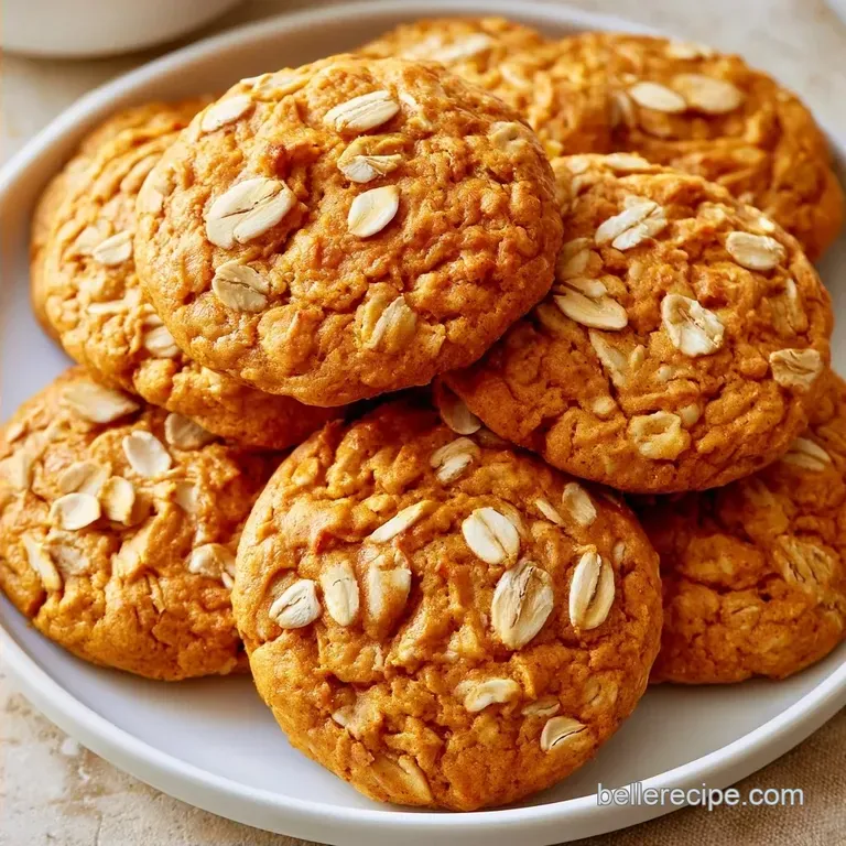 Pumpkin Breakfast Cookies in 25 Minutes