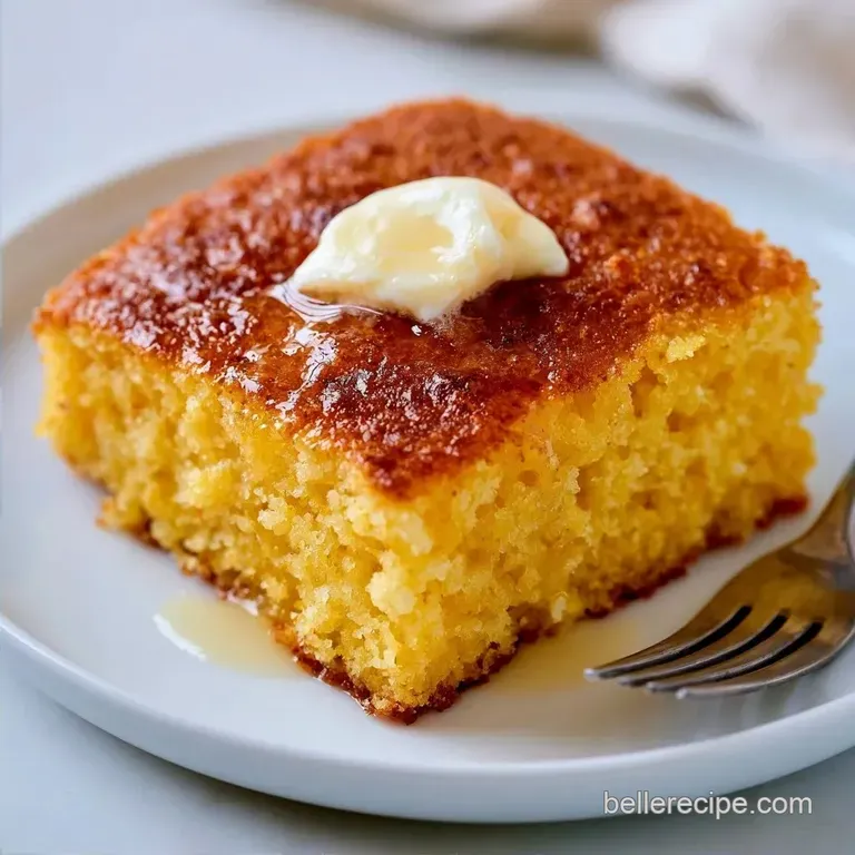 Moist Brown Butter Cornbread