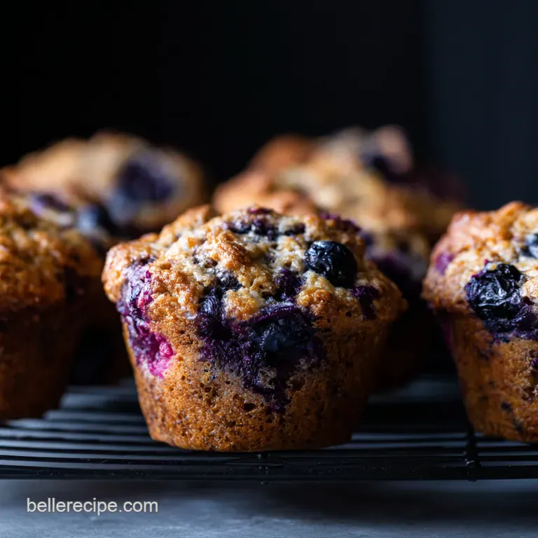Bursting Blueberry Bliss: Perfect Mini Muffins
