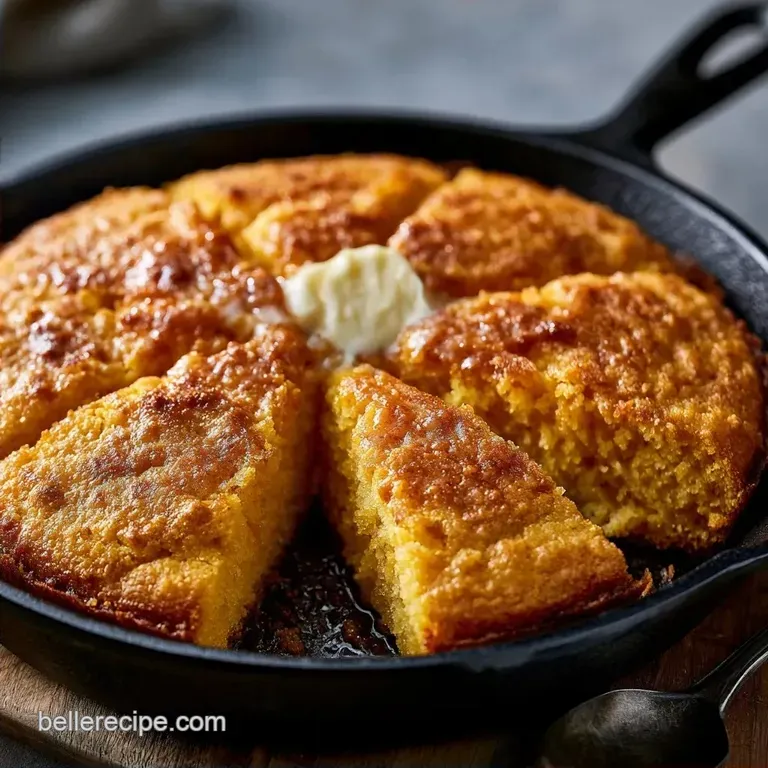 Old Fashioned Buttermilk Skillet Cornbread