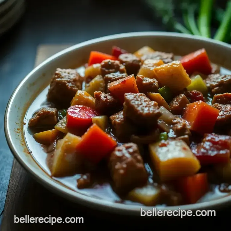 Cajun-Style Raccoon Stew: a Southern Delicacy presentation