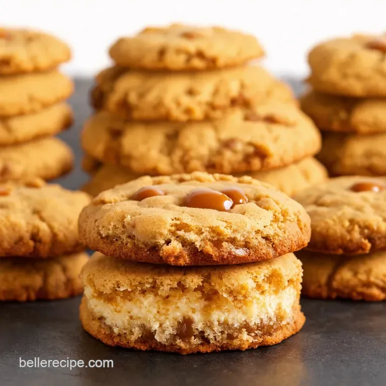 Caramel Swirl Cheesecake Cookies A Slice of Heaven in Every Bite