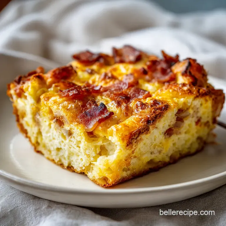 Easy Cheesy Breakfast Casserole Recipe
