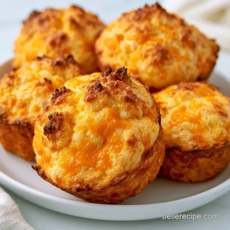 Warm yellow cornbread muffins on a white ceramic plate with melting salted butter and a sprig of fresh parsley.