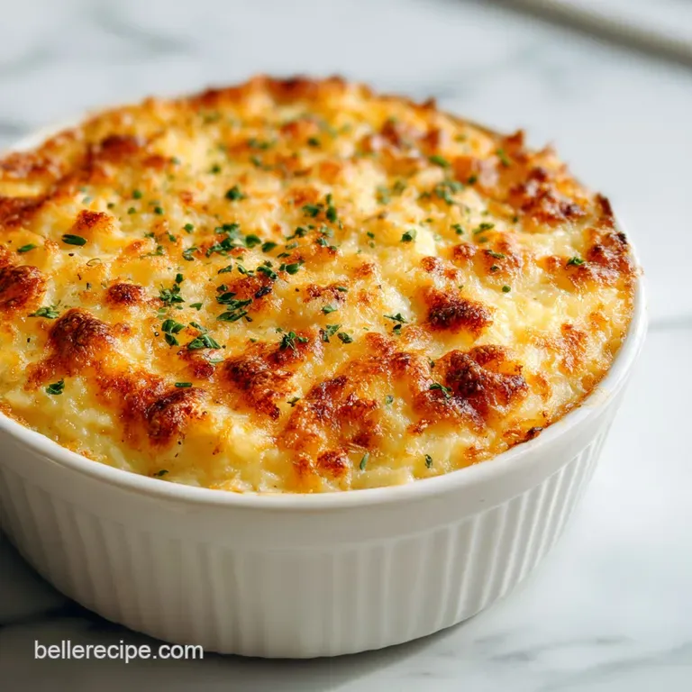 Cheesy Hashbrown Casserole: Rich and Golden