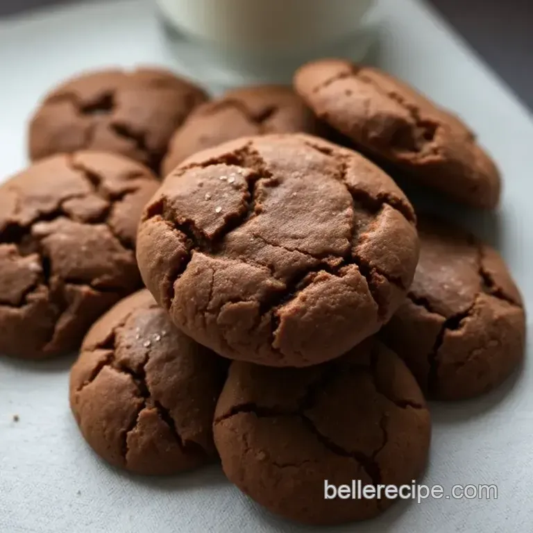 Chewy Classic Molasses Cookies with Warm Spices presentation