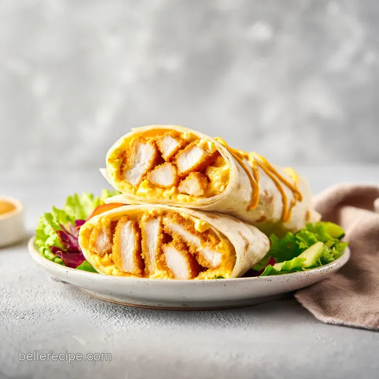 Chick-fil-A Chicken Cool Wrap with Honey Mustard
