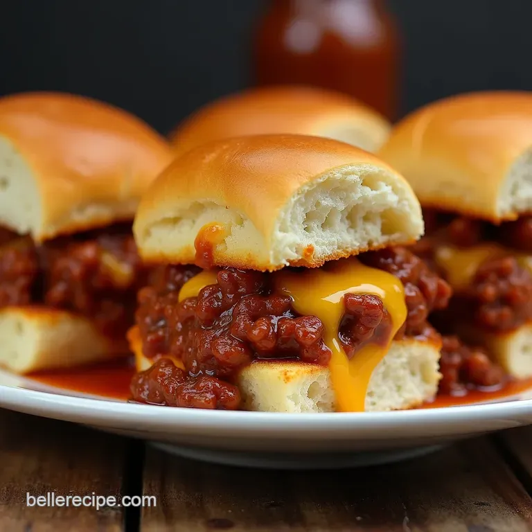 The Ultimate Backyard BBQ Bomb Sloppy Chili Cheese Dog Sliders