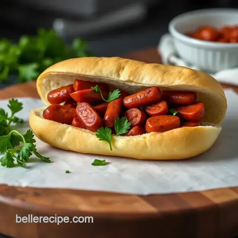 Choripan: Argentinian Chorizo Sandwich Perfection presentation