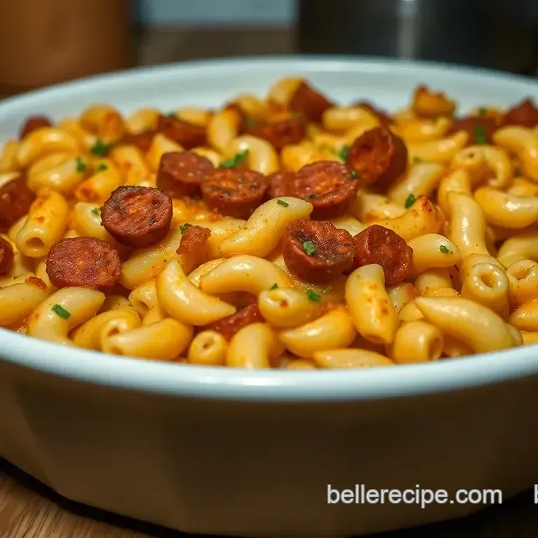 Chorizo Mac & Cheese Bake