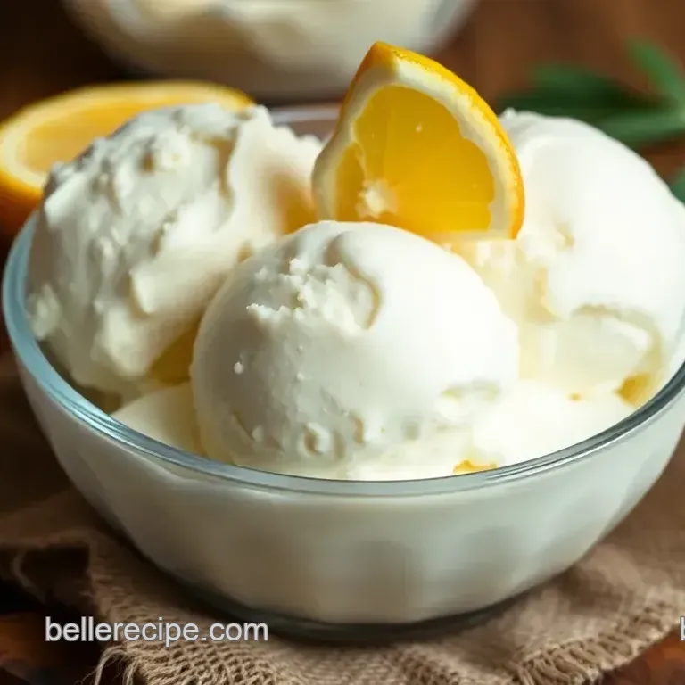 Churned Sampaguita Ice Cream Delight