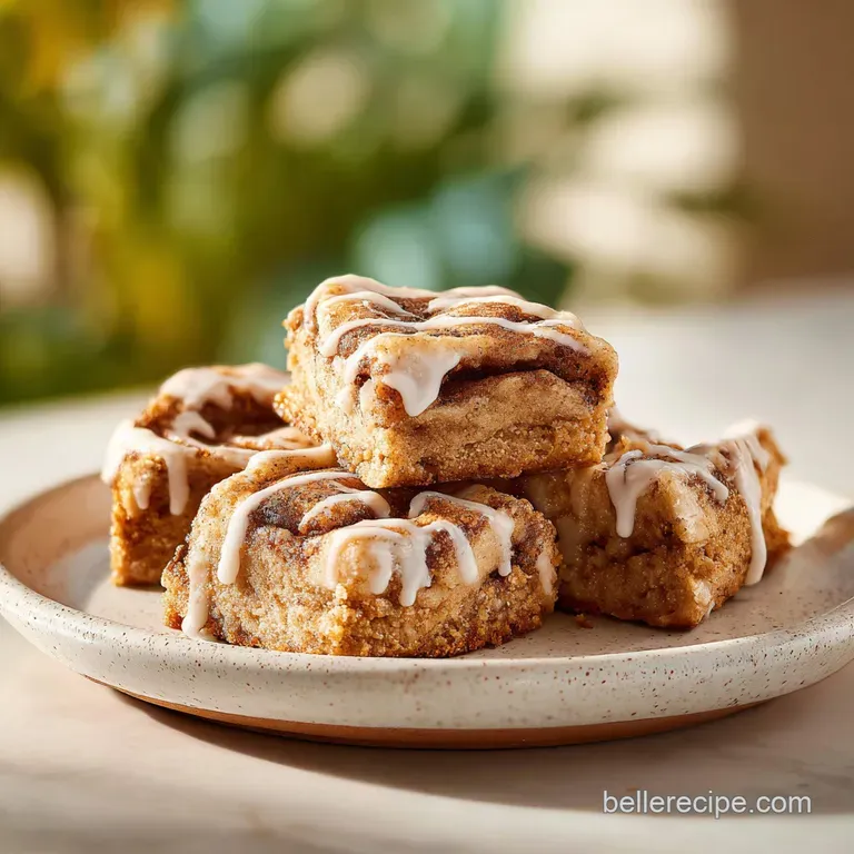 Cinnamon Roll Bars: Pillowy Base
