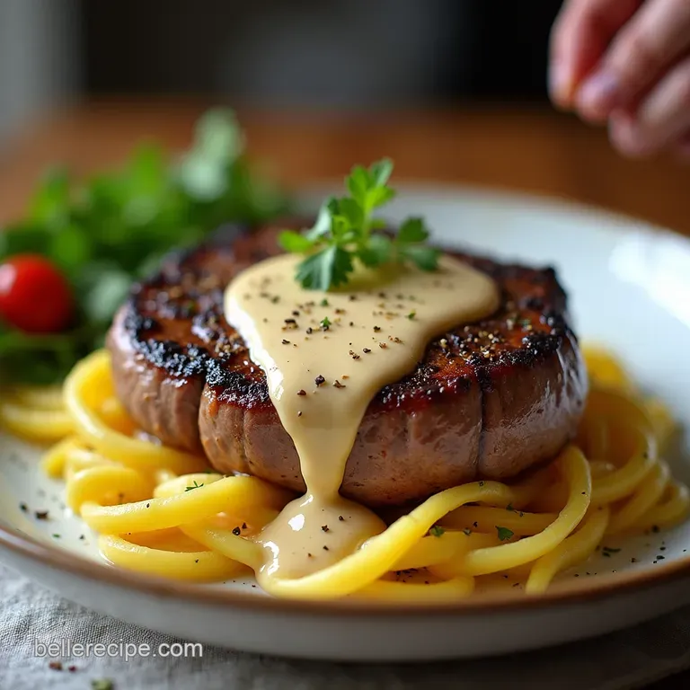 The Ultimate Peppercorn Perfection Classic Steak Au Poivre with Cognac Cream Sauce