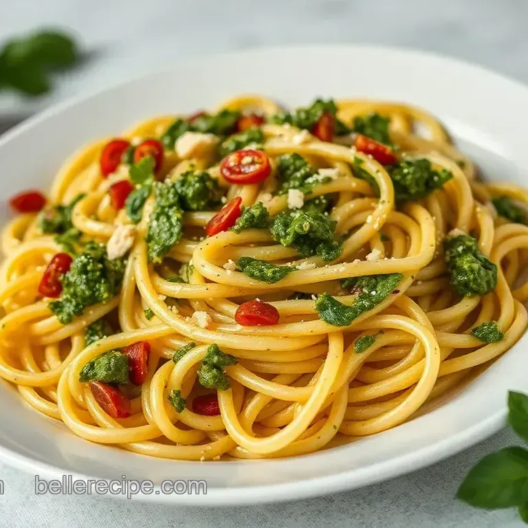 Classic Basil Pesto Pasta