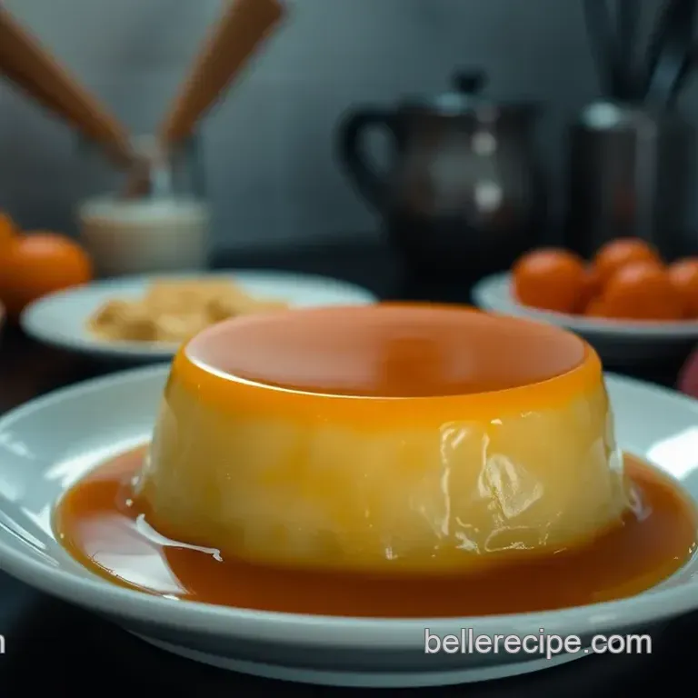 My Family' s Classic Caramel Flan Mold Recipe - A Silky Treat!