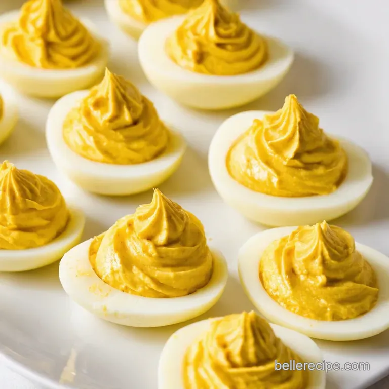 Classic Deviled Eggs with a Twist