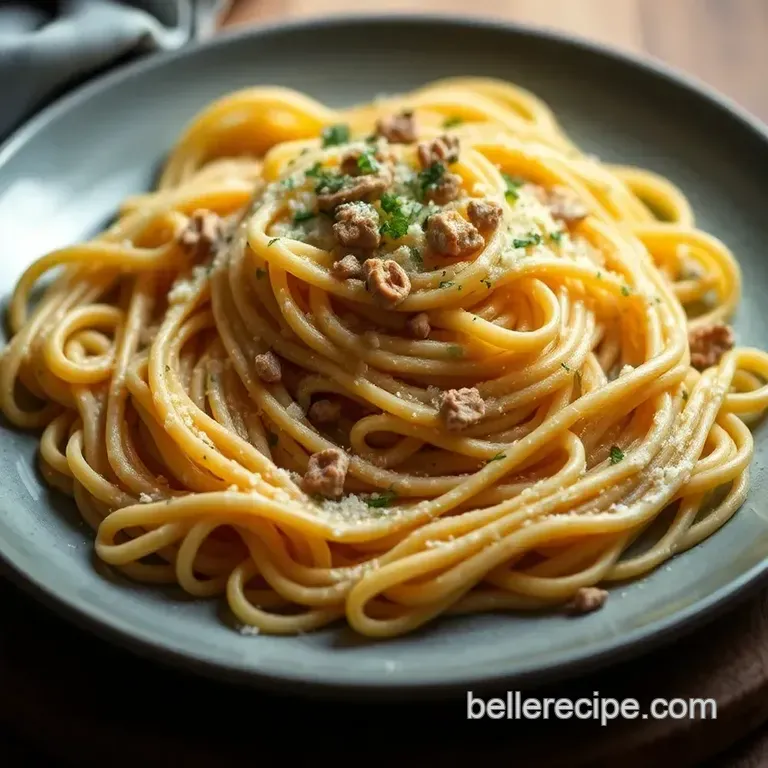Classic French Pâté Pasta: A Delicate Delight presentation