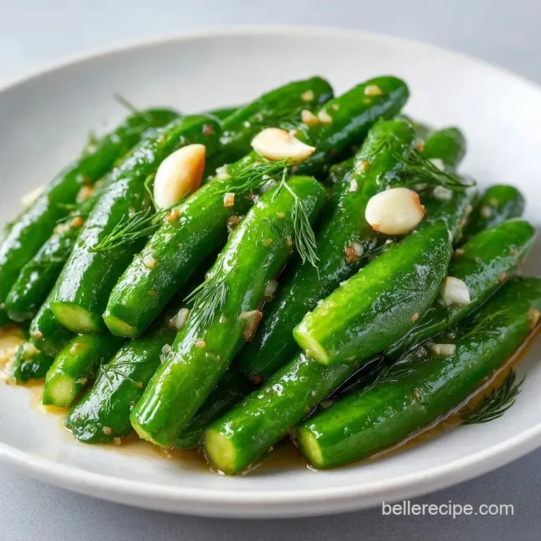 Classic Garlic Dill Spears: Sharp and Crispy