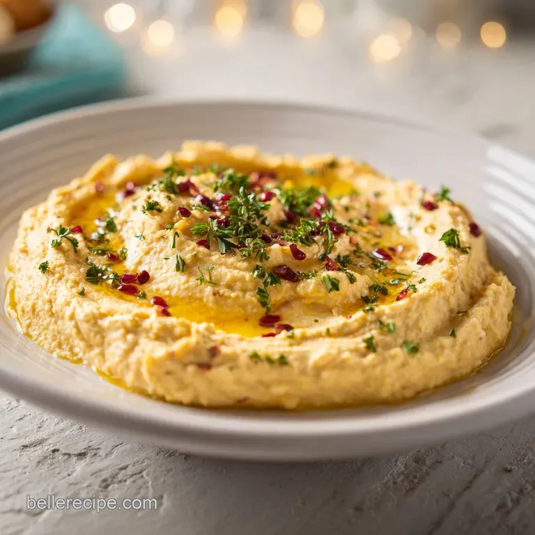 Classic Hummus: Velvety Mediterranean Spread