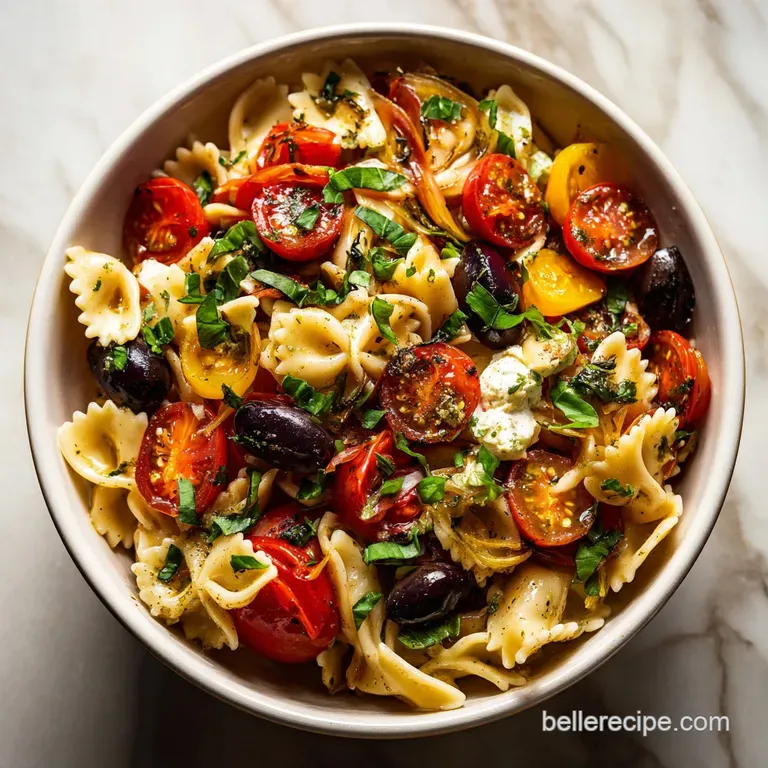 Classic Italian Pasta Salad: Zesty and Vibrant