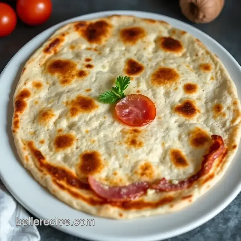 Classic Italian Piadina – A Soft & Savory Delight presentation