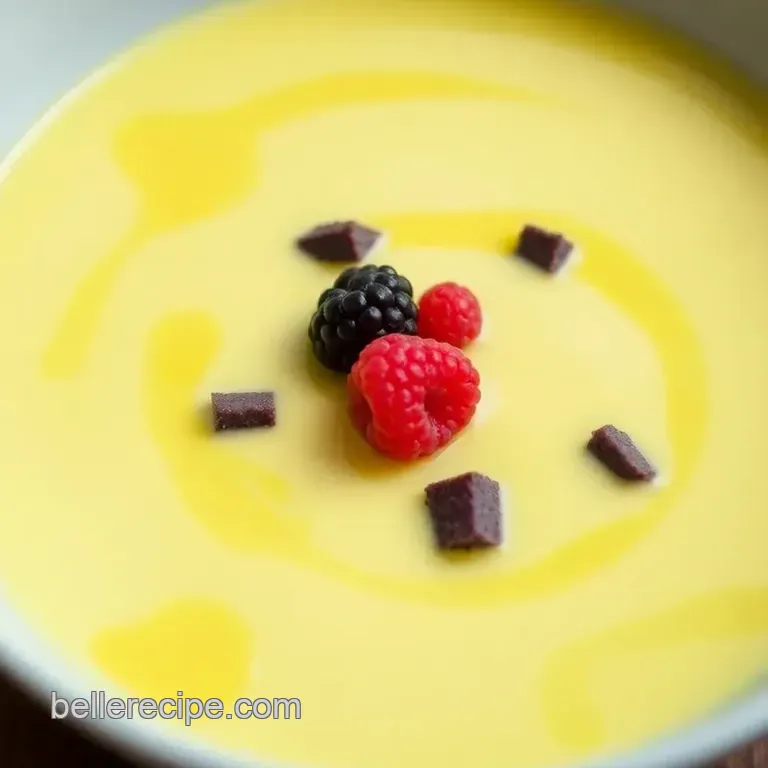 Classic Italian Zabaione: A Luxurious Whipped Dessert presentation
