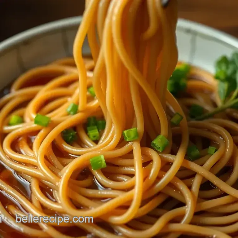 Classic Soba Noodles Recipe with Authentic Japanese Dipping Sauce