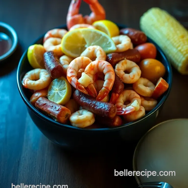 Classic Low Country Boil: a Southern Seafood Feast presentation