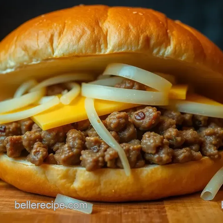 Classic New York-Style chopped cheese recipe: Juicy & Easy Sandwich