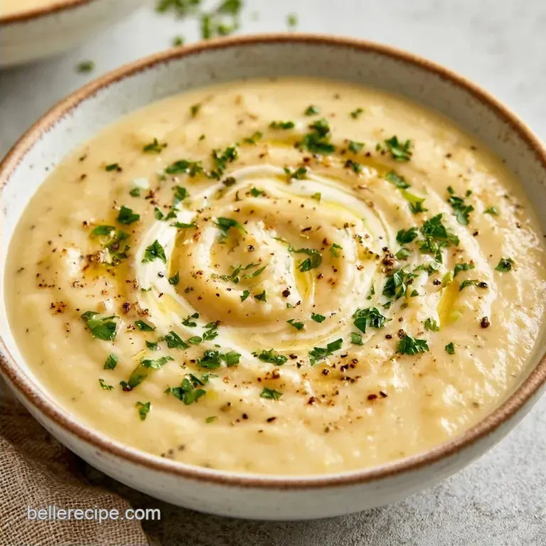 Classic Potato Leek Soup with Yukon Gold Potatoes