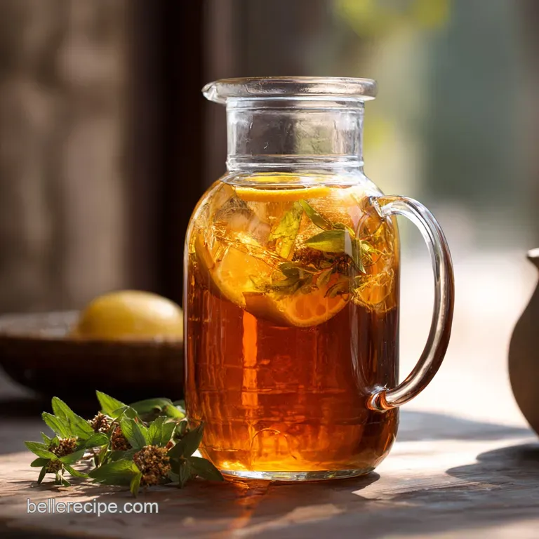 A Spot of Sunshine Classic Mellow Sun Tea Safe Simple presentation