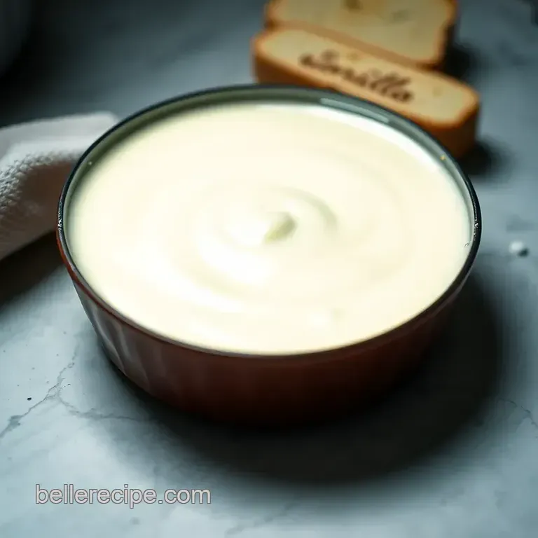 Classic Vanilla Bean Pastry Cream (Cr&egrave;me P&acirc;tissi&egrave;re) presentation