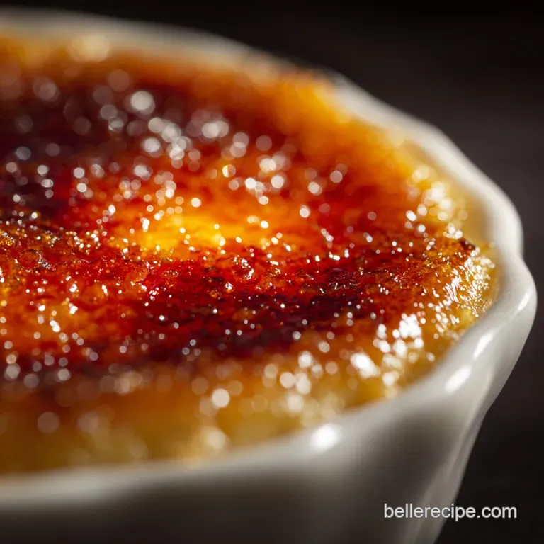Vanilla Creme Brulee: Restaurant-Quality Silky Perfection Made Easy presentation