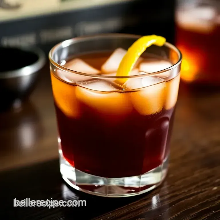 Classic Vieux Carré Cocktail: A New Orleans Tradition presentation