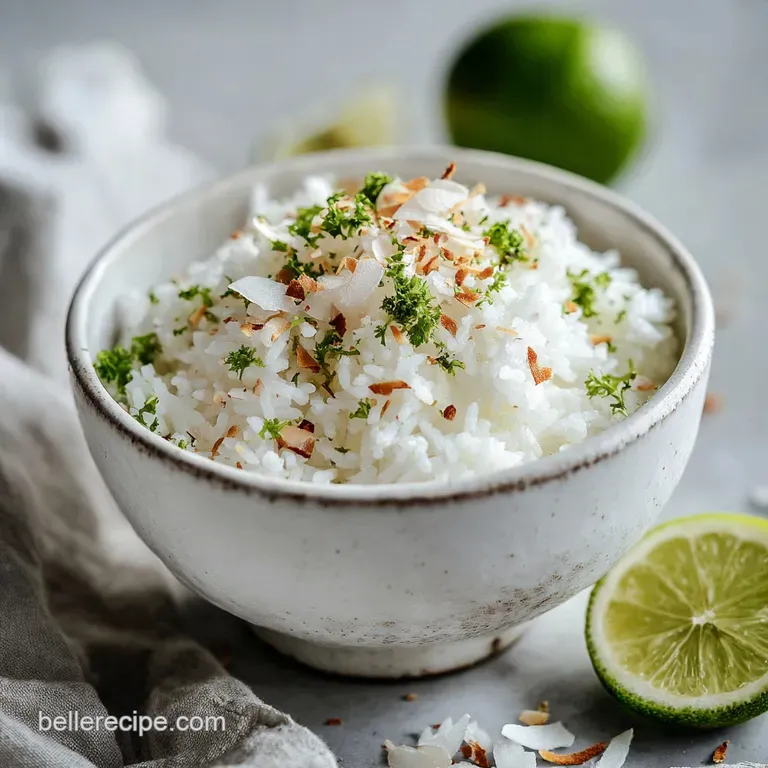 Creamy Coconut Rice Recipe