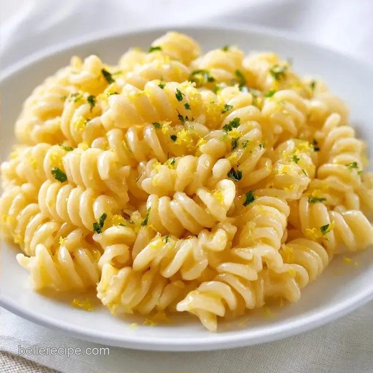 Cold Lemon Pasta Salad: Zesty and Fresh
