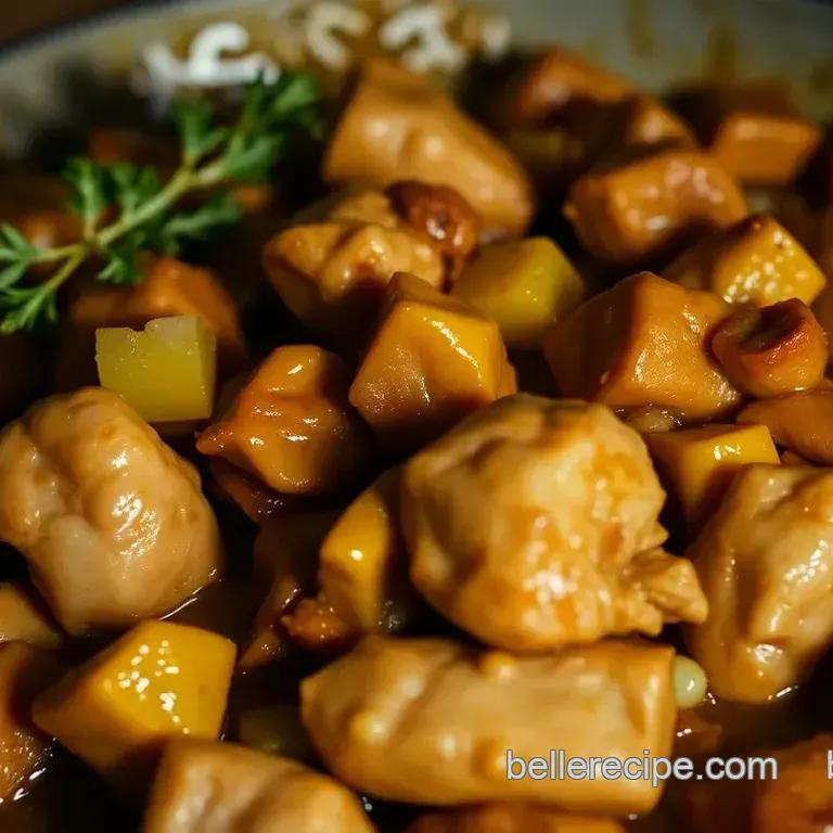 Comforting Braised Chicken Gizzards