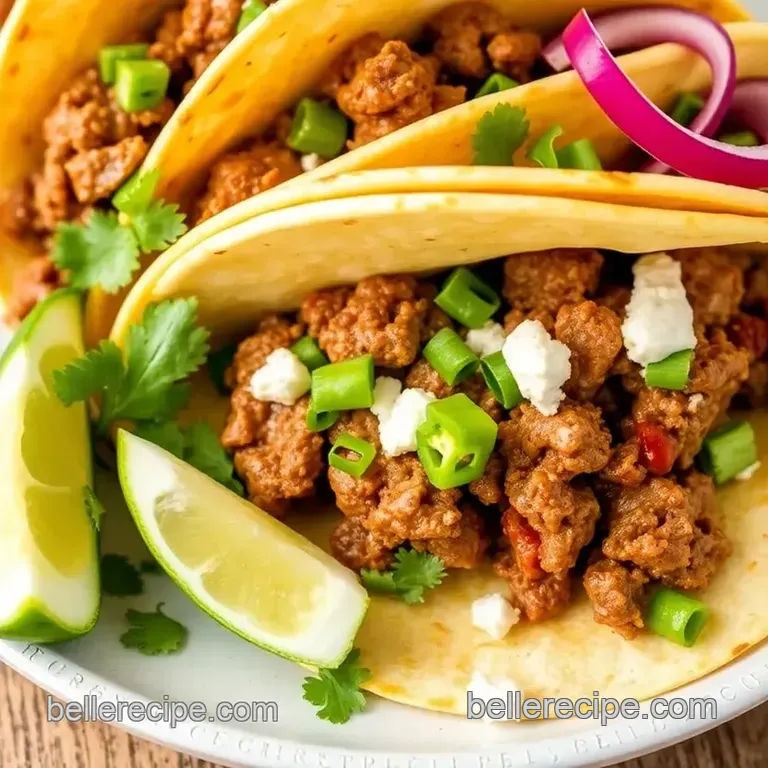 Quick and Tasty Beef Tacos: A 35-Minute Delight! presentation