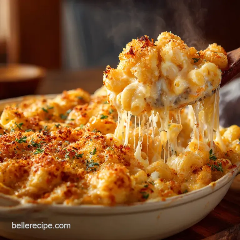Chickfila Mac and Cheese: Ultra-Creamy Four-Cheese Copycat Recipe presentation