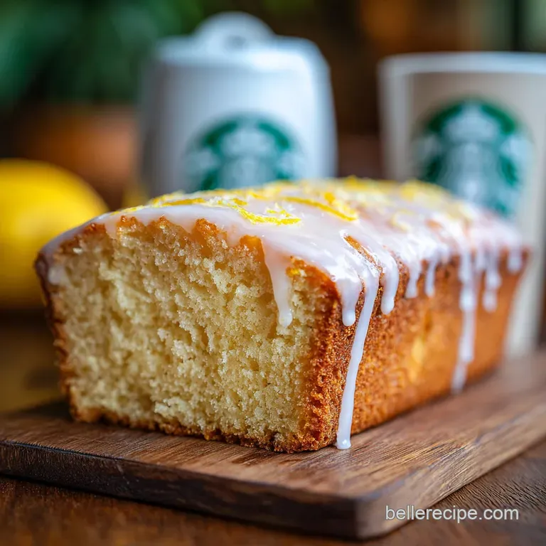 Lemon Loaf Cake with Sour Cream